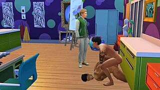 owen watches jake get fucked by professor in sims 4