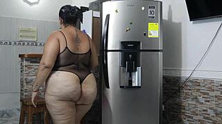 Big tits homemade brunette gets rough anal sex