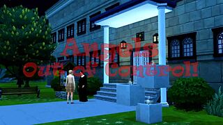 Sims 4 Angels Unleash Wild Orgy in 3D Cartoon Chaos. Nuns Join the Frenzied Group Action.