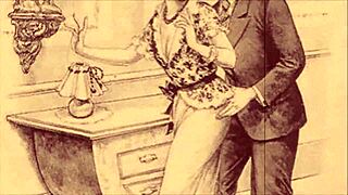 Vintage Erotic Cartoon Art