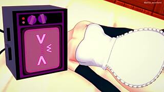 3D animated nurse seduces patient in her uniform