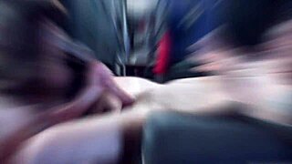 Jay Taylor spits while playing with Nina Hartley