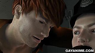 3D Cop Rimmed, Fucked, And Toyed In Prison