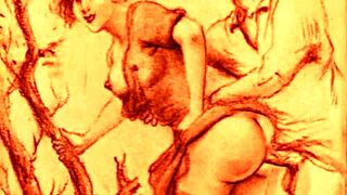 Look at this vintage erotic art, isn't it hot?