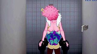 Mina Ashido intense sex