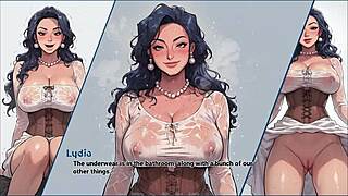 Taboo Hentai Game: Maid Step Mom Skips Panties!