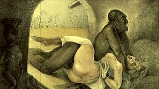 these vintage erotic drawings from old cartoons are intriguing