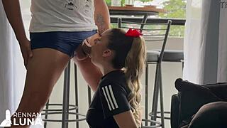 friend from church got sucked and taken by hot believer