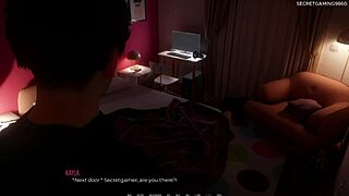 Stepsis Dreams of Real Cock While Using Huge Dildo