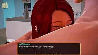 In my new family, the big tits cartoon character shines in episode 519.