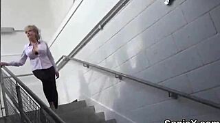 Unfaithful British Mature Gill Ellis Reveals Her Huge Melons