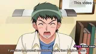 my petite stepsister rubs her tight pussy hard in uncensored hentai action.