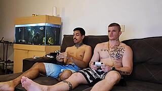 Playing Video Game With Skatist23cm Leads To Fun Brotherhood Moments