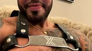 i play with viktor's big bbc in the cage