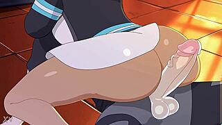 Hibana's Wild Ride in Fire Force Hentai.