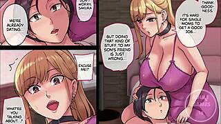 i meet my friend's gyaru mom in a soapland and things heat up