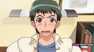 my petite stepsister rubs her tight pussy hard in uncensored hentai action.