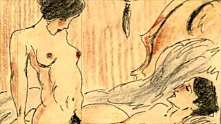 Vintage Erotic Drawings From Retro Anime Hentai