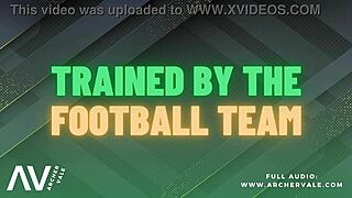 Is the football team ready for muscle worship gangbang?