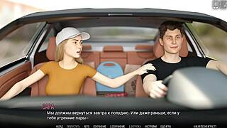 i’m totally into this hairy coed’s outdoor hentai action