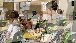 Cartoon Milf and Teen in Public Hentai Ripples Gameplay - Part 9