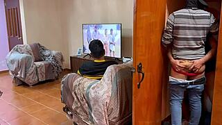 Stranger Fucks My Boyfriend Secretly in Bedroom