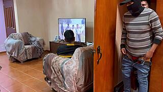 Stranger Fucks My Boyfriend Secretly in Bedroom