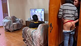 Stranger Fucks My Boyfriend Secretly in Bedroom