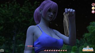 曲线美Stacy在户外性感装扮口交，Ep23超辣！