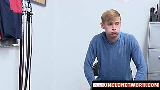 blonde jocks ass claimed doggystyle by bbc police officer