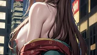 他们在看我打屄时来干我