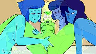 Compilation of cartoon animations in anime hentai style