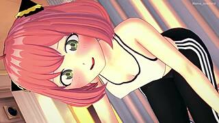 Anya Wants To Ride Big Dick After Workout!