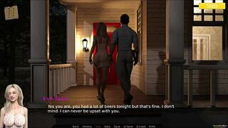 Curvy teen explores rosewater manor in sexy anime game!