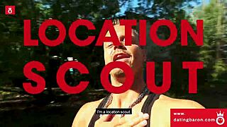 Gothic Teen Doreen Deepthroats Cock Outdoors Intensely