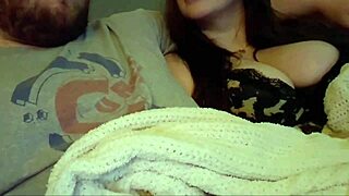 Teaching My Wife Dirty Talk with Her Big Tits and My Small Cock Feels Amazing