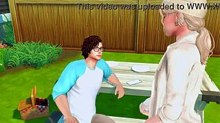 Stepbrother Takes Huge Dick Rough Facefuck