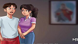 Intriguing BDSM Bondage With Big Ass In Summertime Saga E2 17