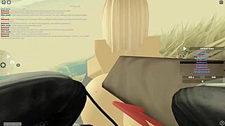 Roblox porn babe gets deepthroat and assfucking