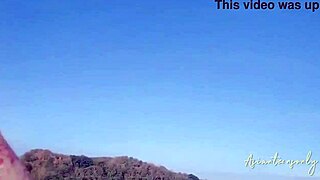 massive cumshot in pussy after jet ski and beach interracial play