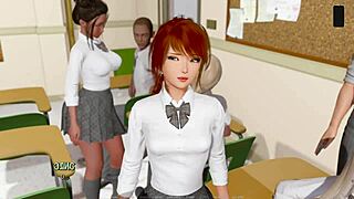 Cartoon Milf and Teen in Public Hentai Ripples Gameplay - Part 9