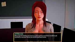 In my new family, the big tits cartoon character shines in episode 519.