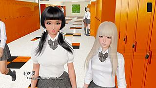 Cartoon Milf and Teen in Public Hentai Ripples Gameplay - Part 9