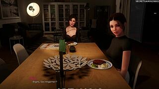 Stepsis Dreams of Real Cock While Using Huge Dildo