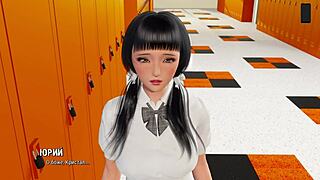 Cartoon Milf and Teen in Public Hentai Ripples Gameplay - Part 9