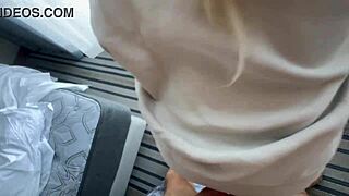 QUICKY WITH STEPBROTHER in Hotel Gets Wild and Rough