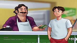 Intriguing BDSM Bondage With Big Ass In Summertime Saga E2 17