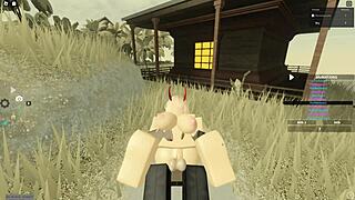 Roblox porn babe gets deepthroat and assfucking