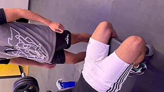 my gym coach trains me then fucks me hard at home