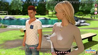 ep22 by clapping makes violet cum - helping the hotties